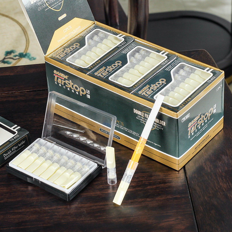 Smoking & Vaping Accessories - 96Pcs Disposable 8mm Cigarette Filters Portable