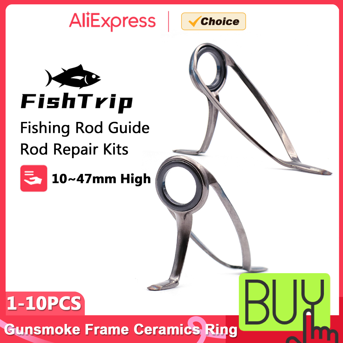 Mesh Coil Strip - FishTrip Fishing Rod Guides Repair Kit