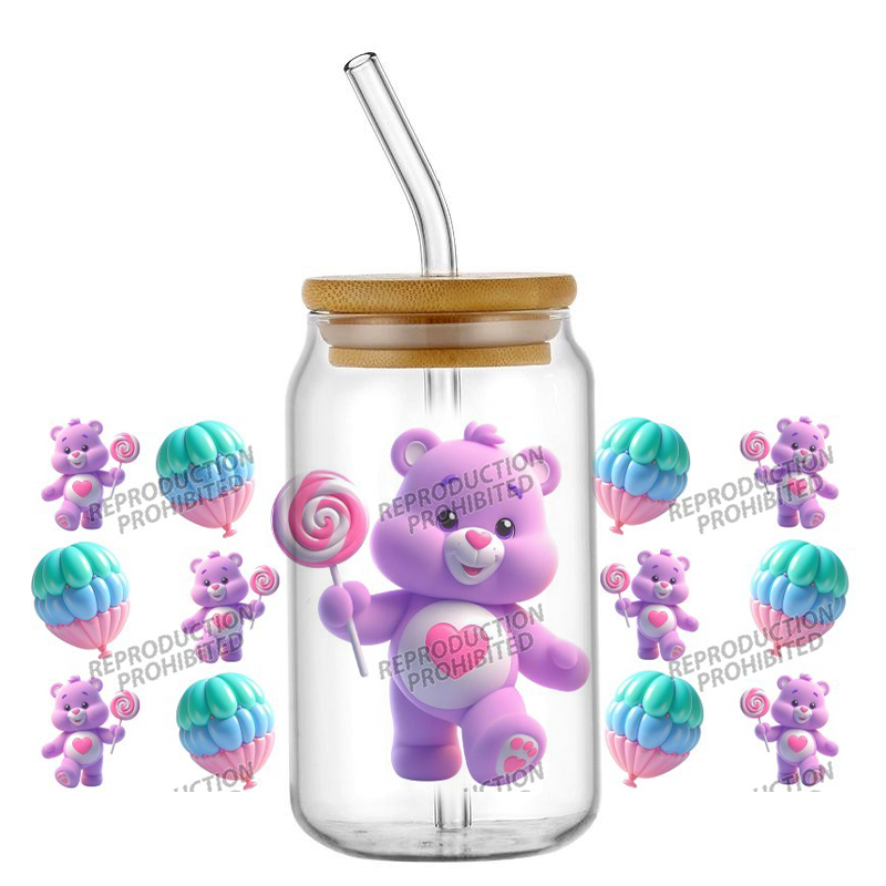 Rdta Tank Glass - Hotsale Famous Lovely Cartoon Rainbow Bear