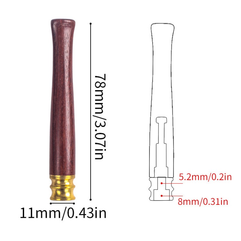 73mm cigarette holder For Thic - огляд і ціна Smoking & Vaping Accessories