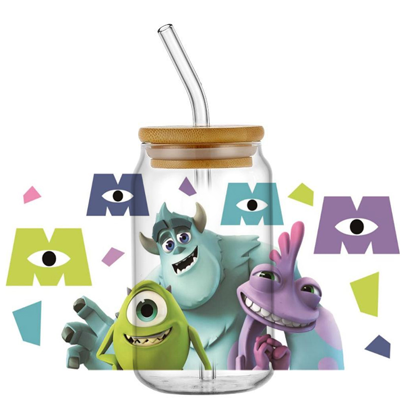 popular monsters inc design tr - огляд і ціна Rdta Tank Glass