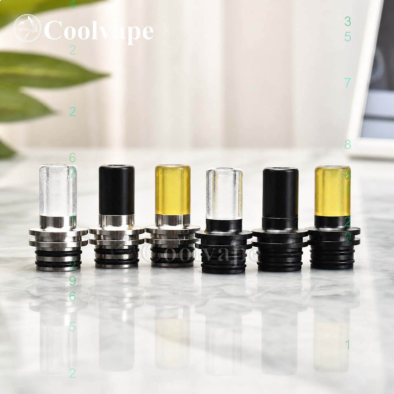 510 MTL Drip Tip Heat Resistan - огляд і ціна Vape Accessory