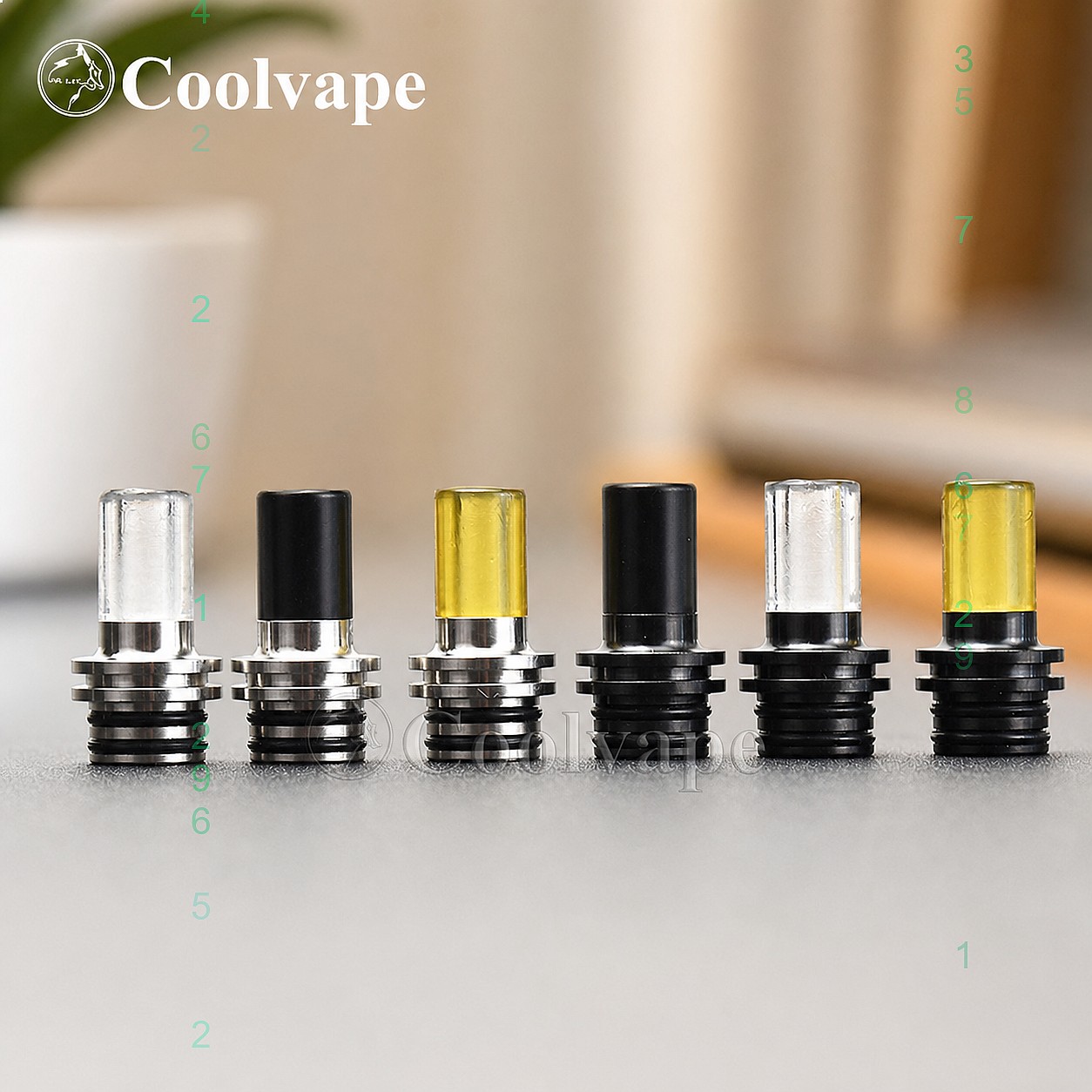 510 MTL Drip Tip Heat Resistan - огляд і ціна Vape Accessory