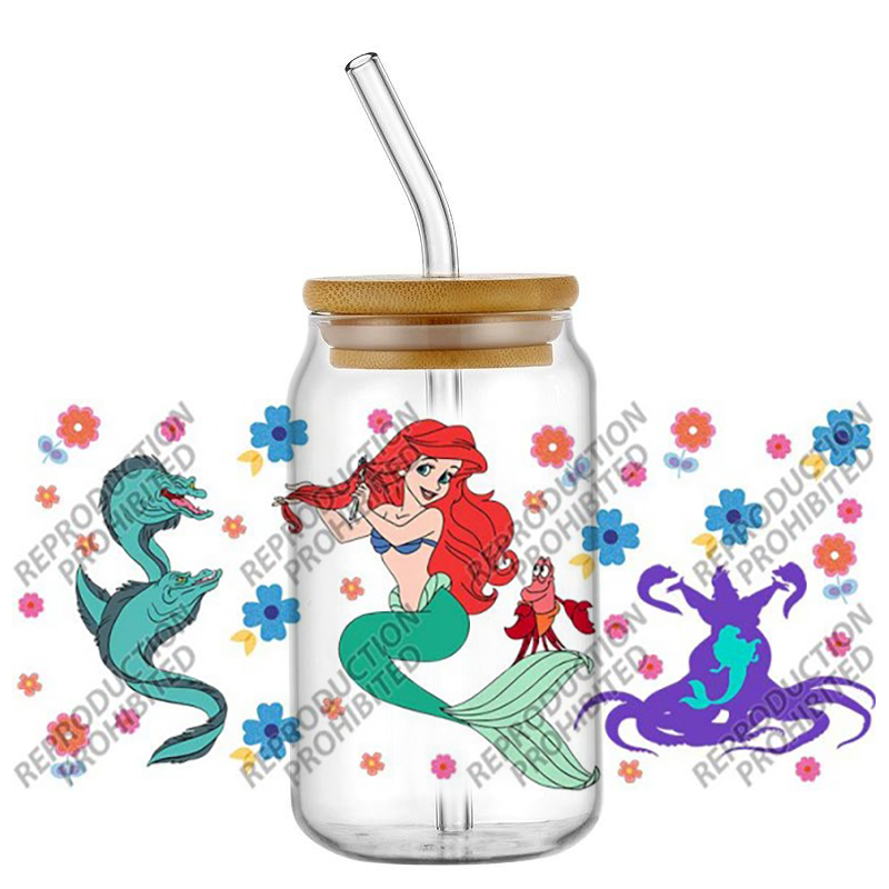 Popular Retro Cartoon Mermaid  - огляд і ціна Rdta Tank Glass