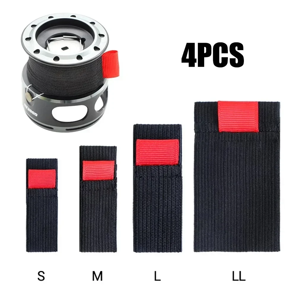 4pcs Elastic Fishing Spool Bel - огляд і ціна Mesh Coil Strip