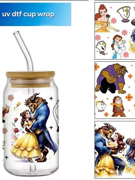 Cartoon popular Princess UV DT - огляд і ціна Rdta Tank Glass