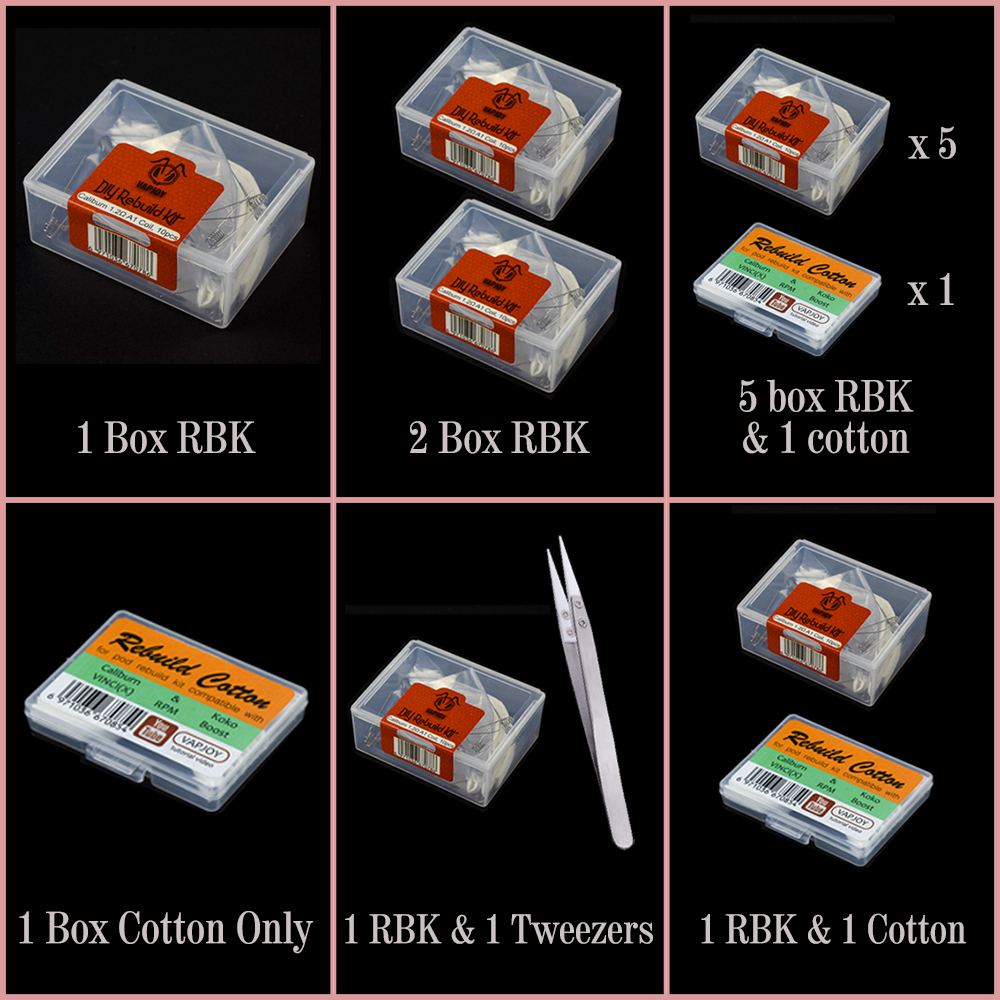 Original VAPJOY DIY Rebuild Ki - огляд і ціна Vape Accessory