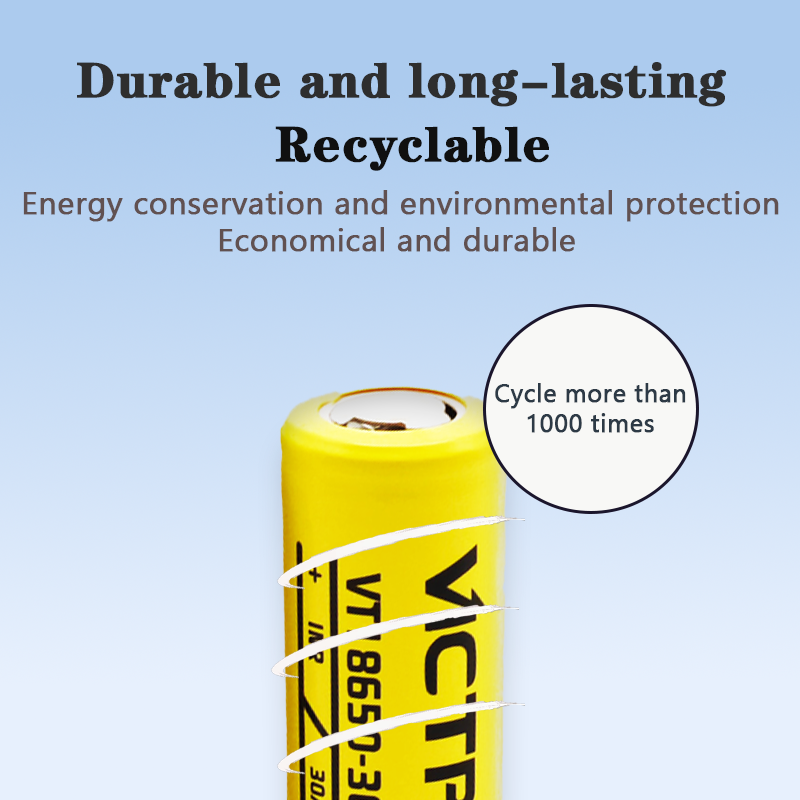 30A Continuous Drain Vicpower  - огляд і ціна Vape Battery 18650