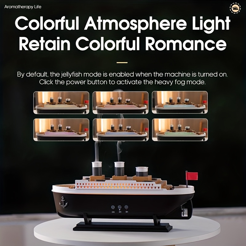 Titanic Ship Model Air Humidif - огляд і ціна Vape Ring