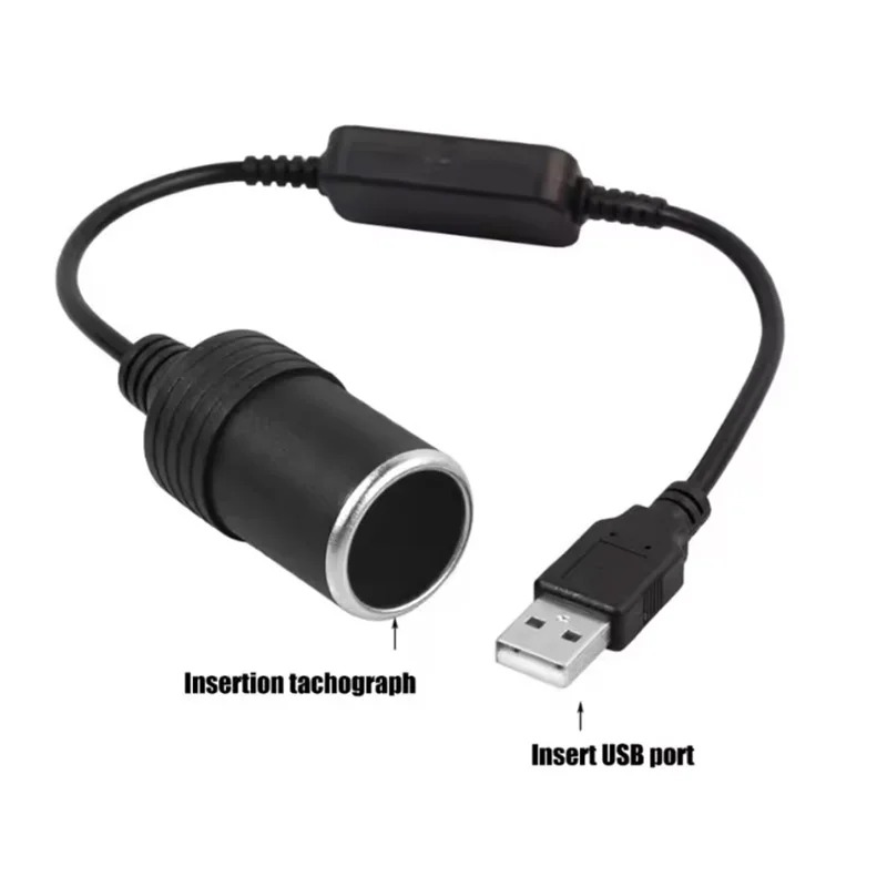 5V 2A USB To 12V Cigarette Lig - огляд і ціна Vape Accessory