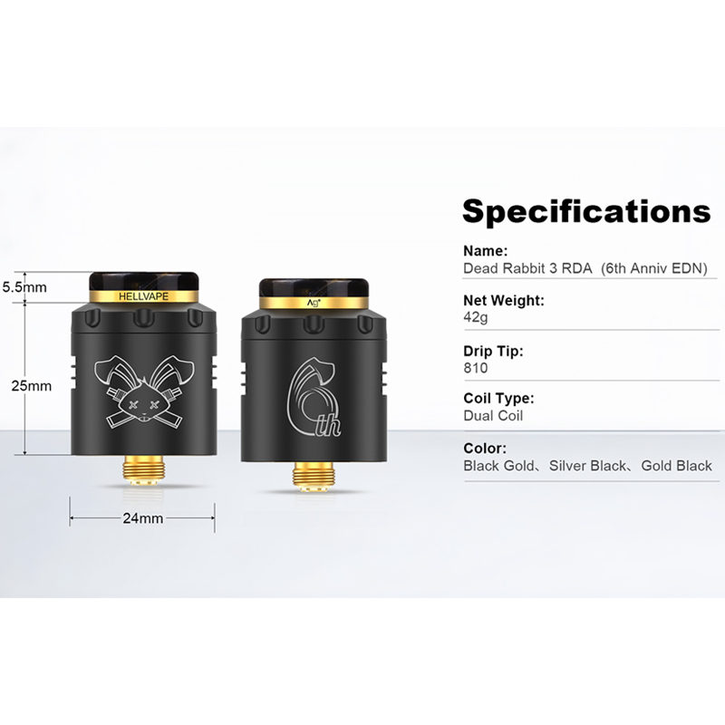 Original Hellvape Dead Rabbit  - огляд і ціна Vape Coil Replacement