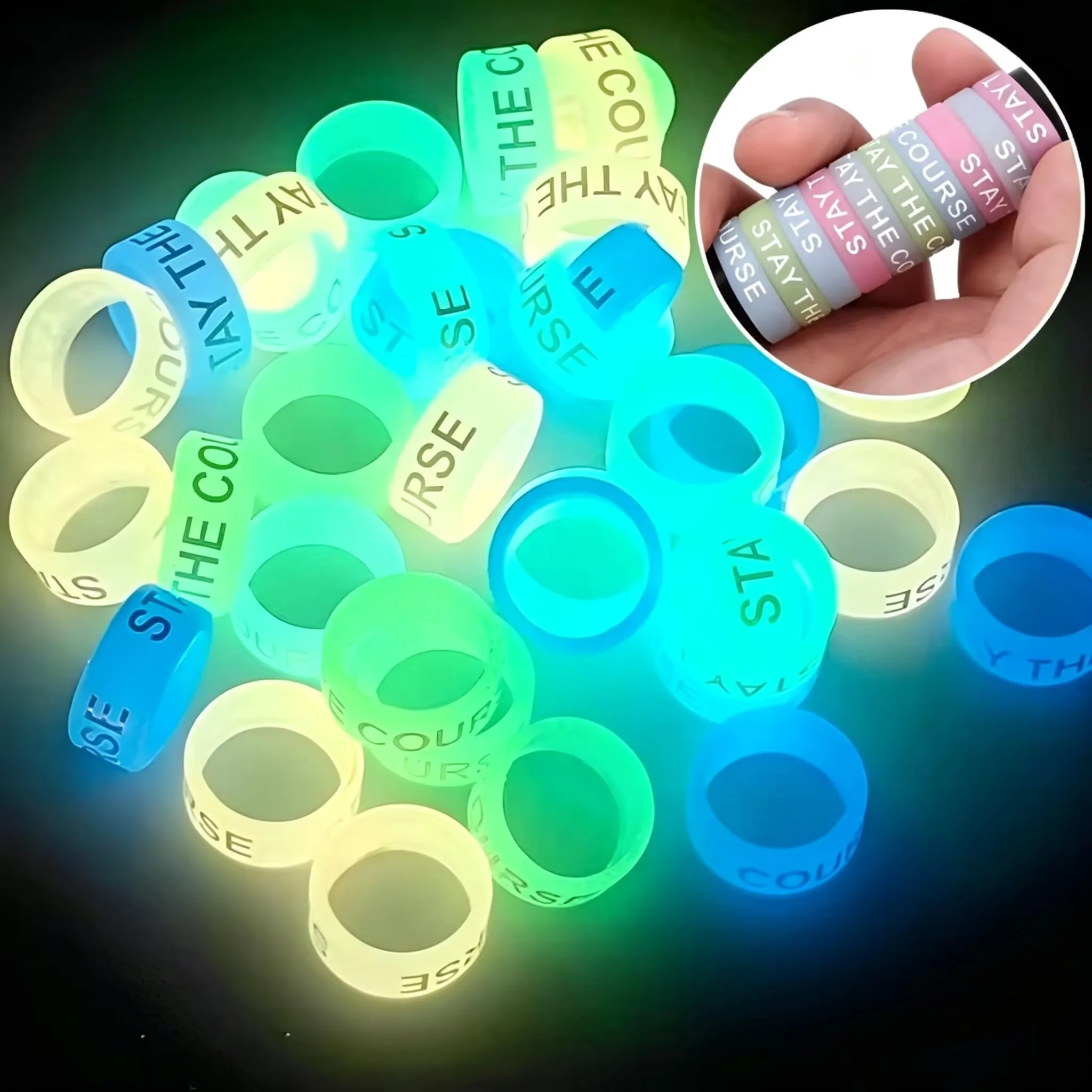 20PCS Anti Slip Silicone Multi - огляд і ціна Vape Band Silicone
